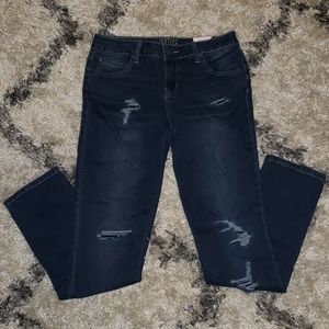 Justice Distressed Super Skinny Jean's NWT